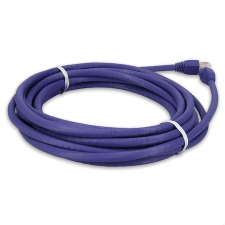 Add-On 50FT RJ-45 MALE TO RJ-45 MALE STRAIGHT PURPLE CAT6A UTP COPPER PVC PAT ADD-50FCAT6A-PE
